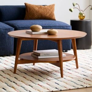 Mid-Century Round Modern Coffee Table