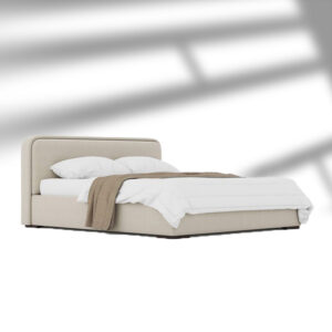 Modern Fabric Platform Bed