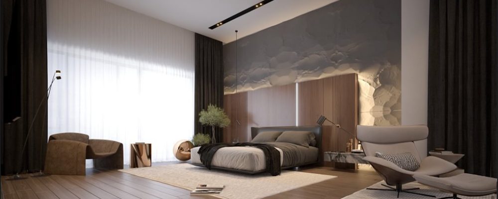 Your dream bedroom shouldn’t be just a dream no longer Absolutely in love with how this bedroom design came together for our client! The neutral tones, carefully curated elements, and (1)